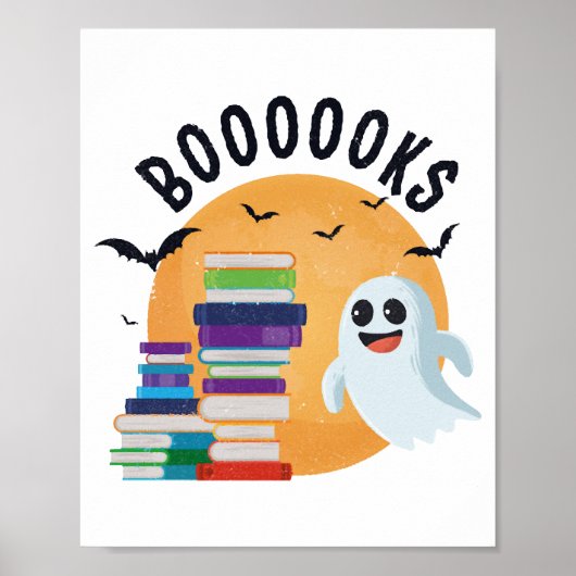 Boooooks Halloween, Booooks Süßes Halloween Poster (Vorne)
