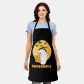 Boooooks Shirt Boo Read Books Halloween Schürze (Getragen)