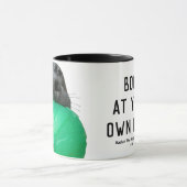 "Boop auf eigene Gefahr" Tasse — Radar, der Rettun (Zentrum)