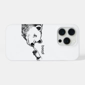 Boop Bär iPhone Hülle (Rückseite (Horizontal))