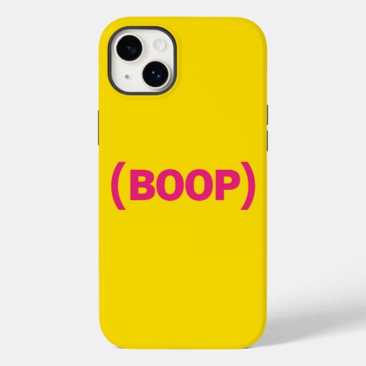 (BOOP) iPhone Case-Mate iPhone Hülle (Rückseite)