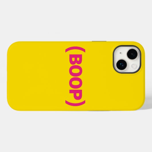 (BOOP) iPhone Case-Mate iPhone Hülle (Rückseite (Horizontal))