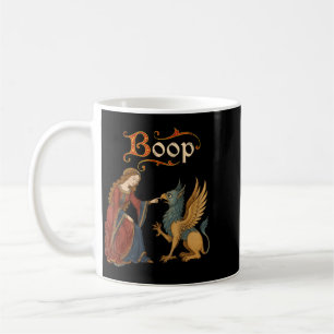 Boop mittelalterlicher Ritter Drache Lustig Ren Fa Kaffeetasse