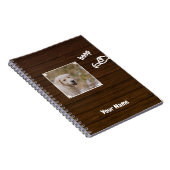 Boop My Nose Dog Photo Notizblock (Rechte Seite)