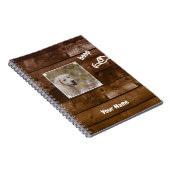 Boop My Nose Dog Photo Notizblock (Rechte Seite)