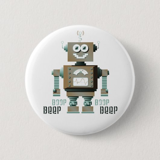 Boop Signalton-Spielzeug-Roboter-Knopf (lt) Button (Vorderseite)