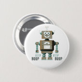Boop Signalton-Spielzeug-Roboter-Knopf (lt) Button (Vorne & Hinten)