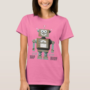 Boop Signalton-Spielzeug-Roboter-Shirt T-Shirt