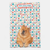 BOOP smooth chow  - ArtMuse Kitchen Towels  Geschirrtuch (Vertikal)