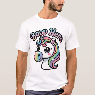 Boop the Rainbow - Unicorn Edition T-Shirt