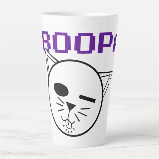 Boopa Latte Tasse (Vorderseite)