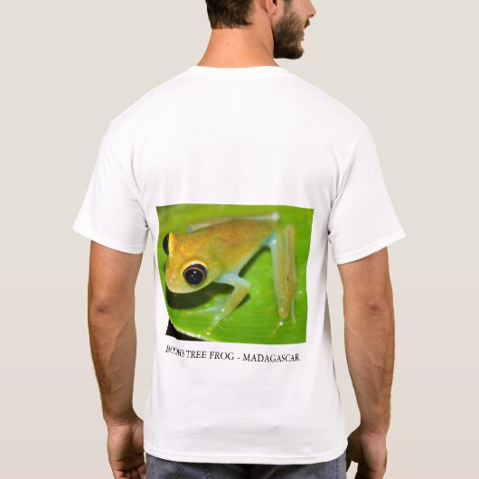 boophis Frosch 2 T-Shirt (Rückseite)
