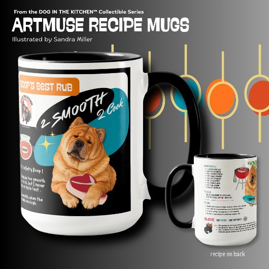 BOOPS BEST RUB -SMOOTH CHOW Art Muse Recipe  Tasse