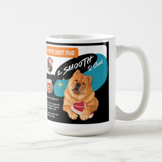 BOOPS BESTER RUB -GLATTER CHOW Art Muse Rezept Kaffeetasse (Rechts)