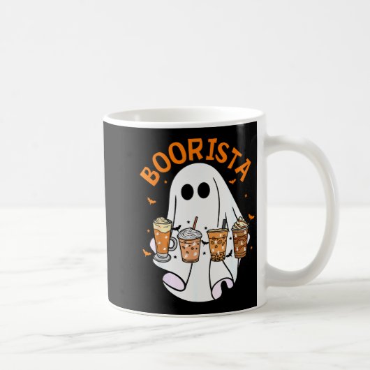 Boorista Barista Ghost Coffee Halloween Soky Seaso Kaffeetasse (Rechts)