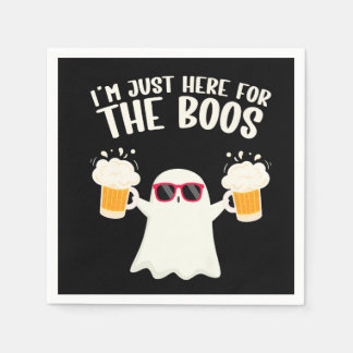 Boos Beer Tipsy Ghost Adults Serviette