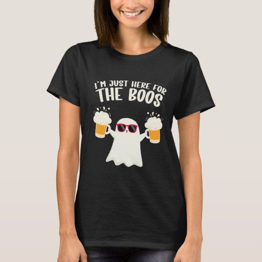 Boos Beer Tipsy Ghost Adults T-Shirt (Vorderseite)