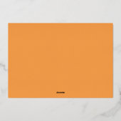 Boos & Booze Adult Halloween-Party Folieneinladung (Rückseite)