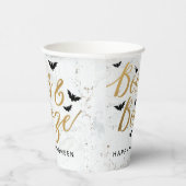 Boos & Booze Halloween-Party Pappbecher (Rechts)