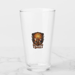 Boos Booze Halloween-Totenkopf-Flasche Bier Wein F Glas