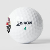 Boo's Collage Srixon Soft Feel 3 pk Golf Balls Golfball (Logo)