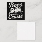 Boos cruise quadratische visitenkarte (Vorne/Hinten)