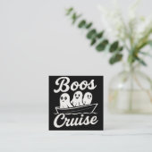 Boos cruise quadratische visitenkarte (Stehend Vorderseite)
