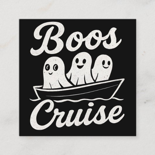Boos cruise quadratische visitenkarte (Vorderseite)