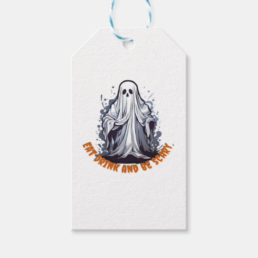 Boos geben mir Schokolade Geschenkanhänger (Vorderseite)