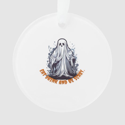 Boos geben mir Schokolade Ornament (Vorderseite)