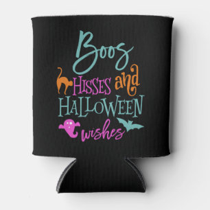 Boos Hisses und Halloween Wish Can Cooler Dosenkühler