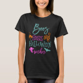 Boos Hisses und Halloween Wish T - Shirt (Vorderseite)