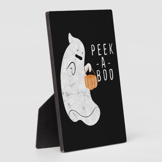 Boos Pumpkin Halloween Fotoplatte (Seite)