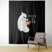 Boos Pumpkin Halloween Wandteppich (Beispiel)