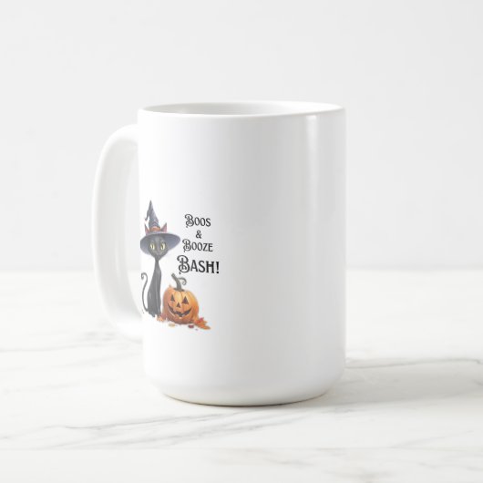 Boos & Schmeißen Sie Bash! Mug Kaffeetasse (Vorderseite Links)