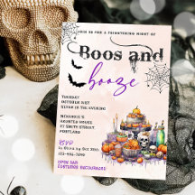 Boos und Ankurbelung des Halloween-Party