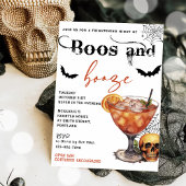 Boos und Ankurbelung des Halloween-Party Einladung
