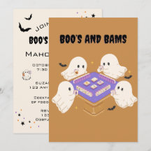 Boo's und Bam's Mahjong-Halloween-Party