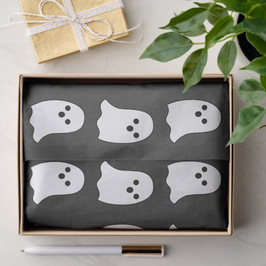 Boos und Bootfahren auf Halloween-Party-Tissue-Pap Seidenpapier (Geschenk)