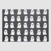 Boos und Bootfahren auf Halloween-Party-Tissue-Pap Seidenpapier (Vorderseite)