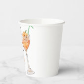 Boos und Booze Cocktail Halloween-Party Pappbecher (Links)