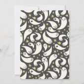 Boos und Booze Ghosts Halloween-Party Einladung (Rückseite)