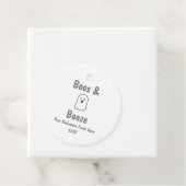 Boos und Booze Halloween Geschenkanhänger (Beispiel)