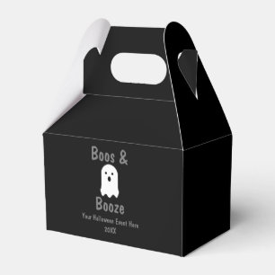 Boos und Booze Halloween Geschenkschachtel