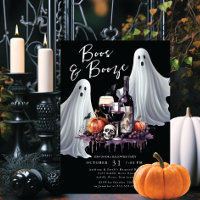 Boos und Booze-Halloween-Party
