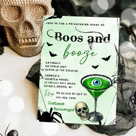 Boos und Halloween-Party steigern Einladung