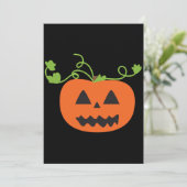 Boos-und Schnaps-Halloween-Party-Einladung Einladung (Stehend Vorderseite)