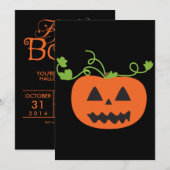 Boos-und Schnaps-Halloween-Party-Einladung Einladung (Vorne/Hinten)