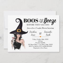 Boos und Stiefel, bevor ich Paare Dusche Einladung