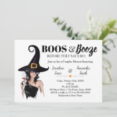 Boos und Stiefel, bevor ich Paare Dusche Einladung (Stehend Vorderseite)